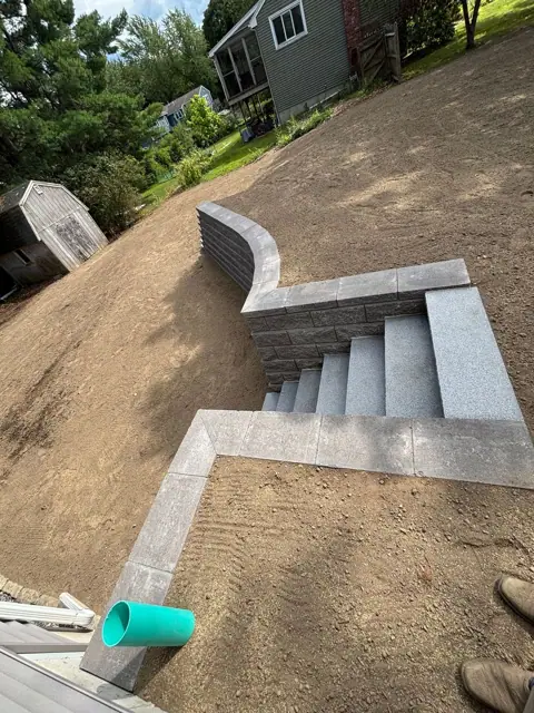Landscape construction project in Norfolk, MA by LD Landscape & Construction — photo 24