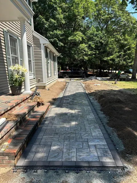 Landscape construction project in Norfolk, MA by LD Landscape & Construction — photo 8