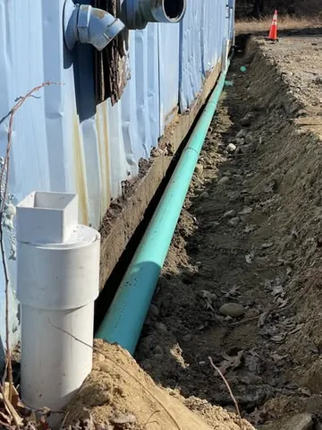 Dry Well Drainage System in Norfolk, MA by LD Landscape & Construction — photo 4