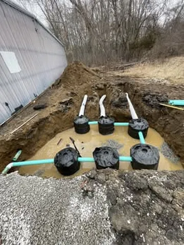 Dry Well Drainage System in Norfolk, MA by LD Landscape & Construction — photo 5